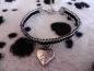Preview: Armband Herz mit Pfoten Anhänger