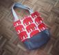 Preview: Shopper Elefanten Rot