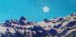 Preview: Diamond Painting Vollmond über den Urner Bergen