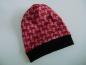 Preview: Wendebeanie Elefanten Pink-Rot 47-49
