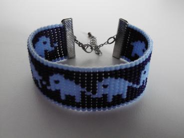 Armband Elefantenbaby-Herde