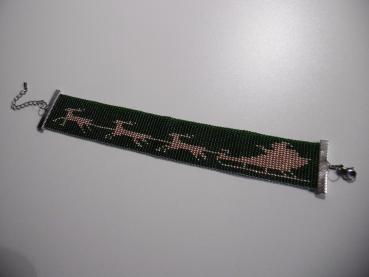 Armband Weihnachtsmann im Schlitten 2