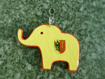 Schlüsselanhänger Elefant Genf