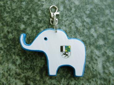 Schlüsselanhänger Elefant Graubünden
