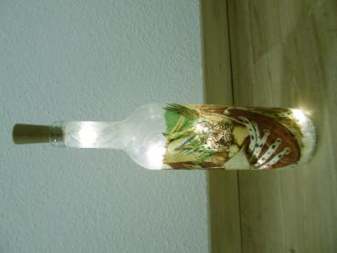 Leuchtflasche Xmas Chucks Rot