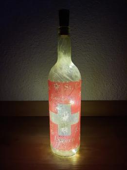 Leuchtflasche Schweizerkreuz 1