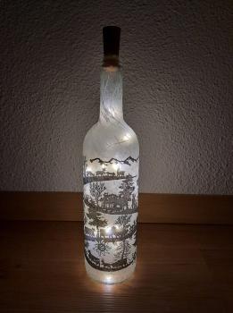 Leuchtflasche Swiss Style