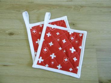 Topflappen Schweizerkreuz