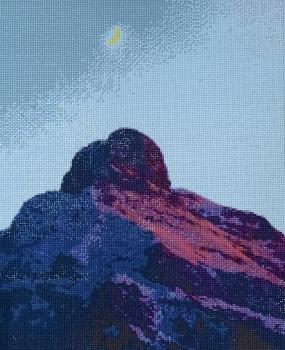 Diamond Painting "Gitschen-Mond"