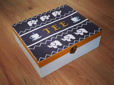 Teebox Elefanten Diamond Painting