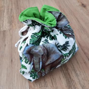 Wärmebeutel für Raclettekartoffeln Afrikanischer Elefant