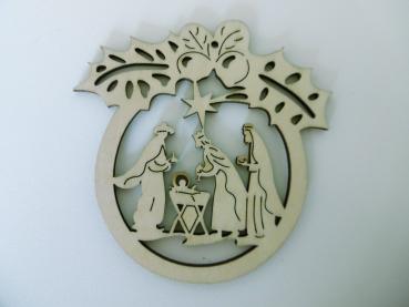 Preview: Elefant Gold mit Krippen-Anhänger