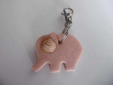 Schlüsselanhänger Elefant Hautfarbe