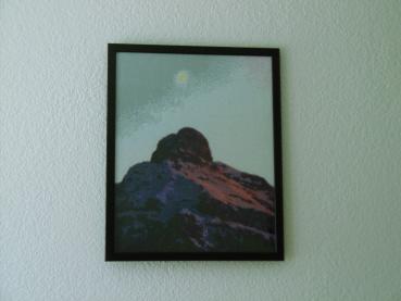 Diamond Painting "Gitschen-Mond"