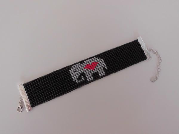 Armband Elefant mit Herz