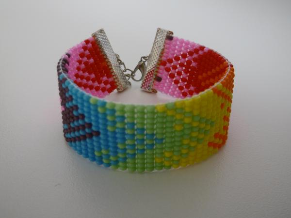 Armband Regenbogenfarben 4