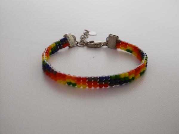 Armband Regenbogenfarben 6