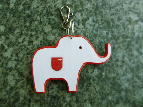 Schlüsselanhänger Elefant Schwyz