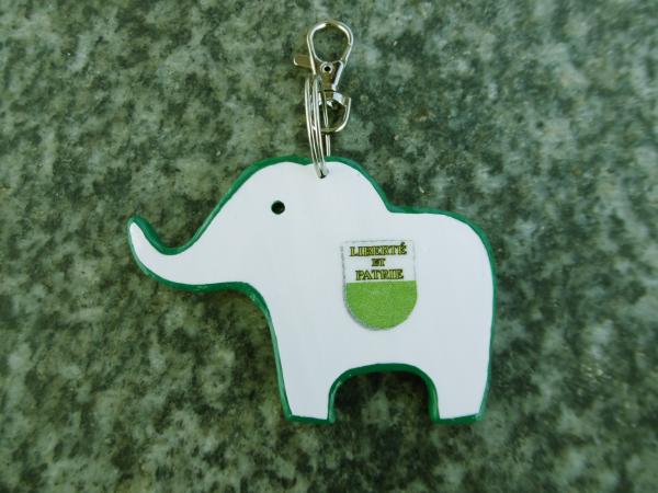Schlüsselanhänger Elefant Waadt