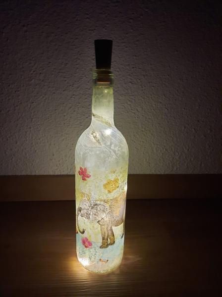 Leuchtflasche Elefant 4