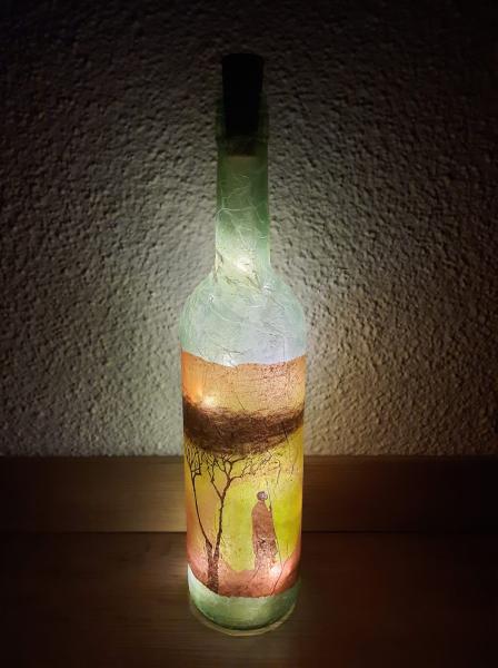 Leuchtflasche Maasai