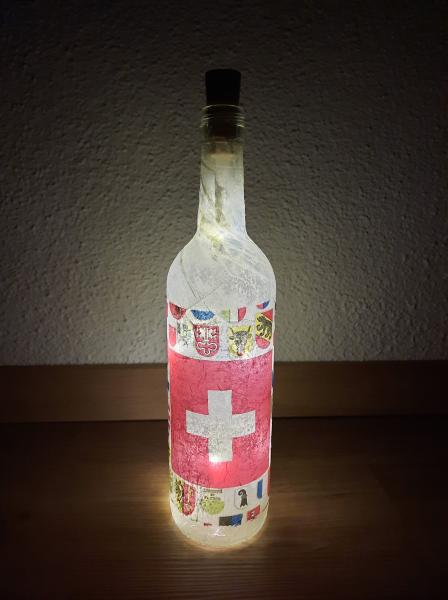 Leuchtflasche Schweiz 2