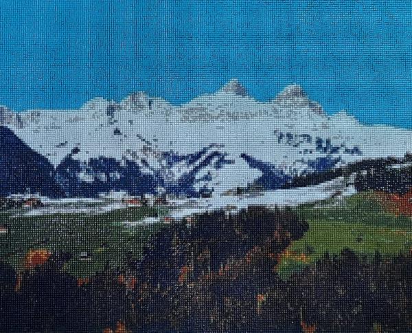 Diamond Painting Herbst auf dem Haldi