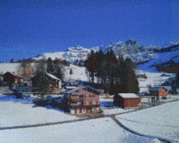 Diamond Painting "Winter auf dem Haldi"