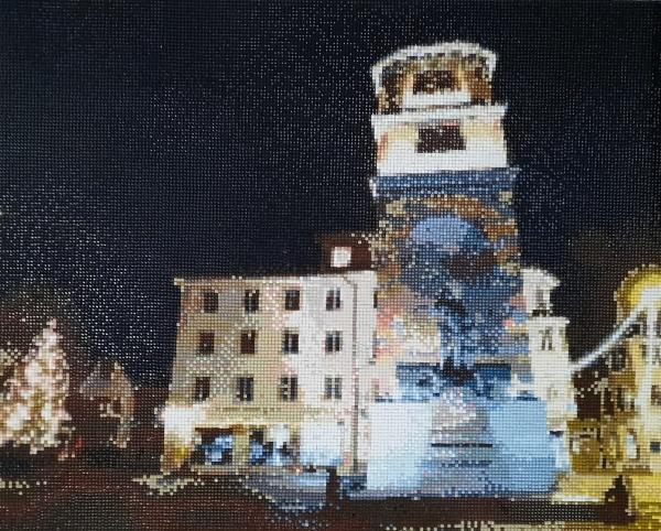 Diamond Painting "Altdorf im Advent"