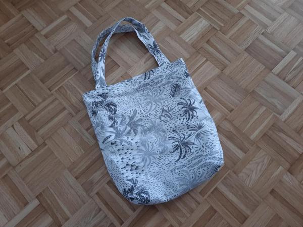 Shopper Elefanten Grau Wendeseite