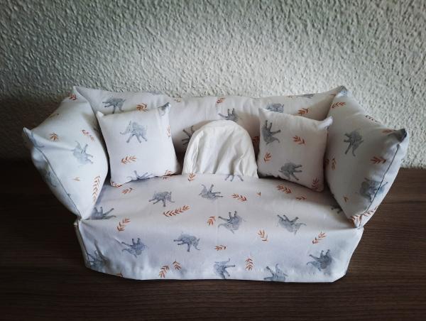 Kleenex Sofa Elefantenbabys