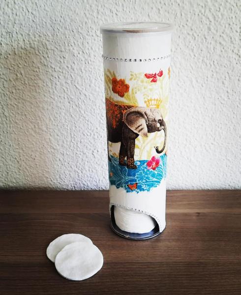 Wattepad Dose Elefant