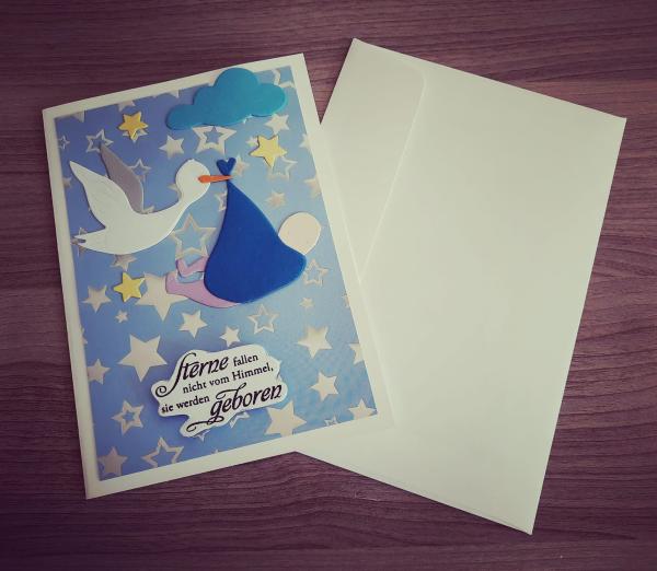 Karte "Baby 8"