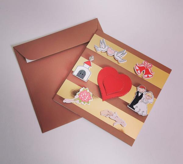 Karte "Hochzeit 5"
