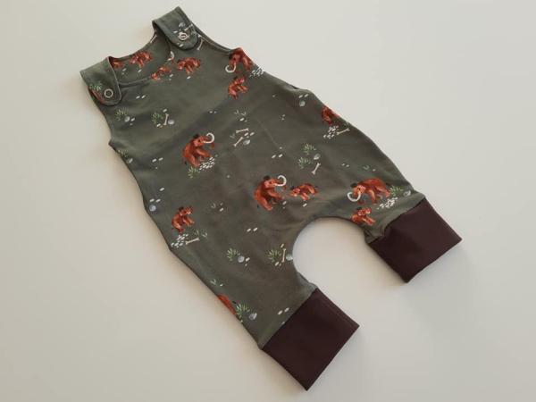 Strampler Mammuts Grün