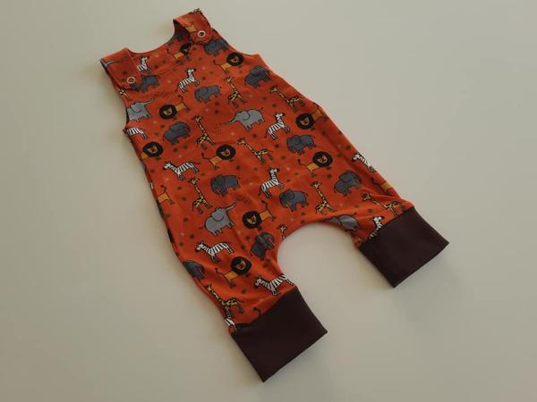 Strampler Safari Orange