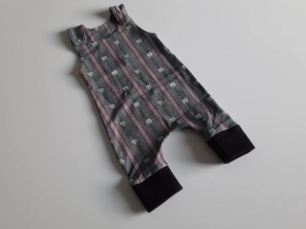 Strampler Edelweiss Schwarz