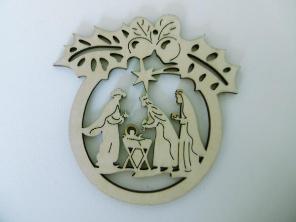 Elefant Gold mit Krippen-Anhänger