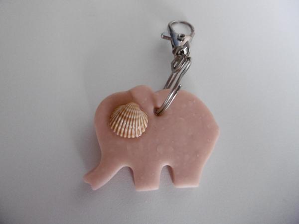 Schlüsselanhänger Elefant Hautfarbe