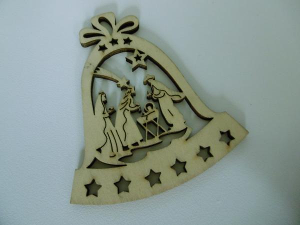 Krippen-Glocken-Anhänger