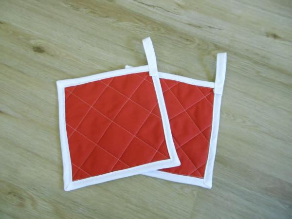 Topflappen Schweizerkreuze Rückseite