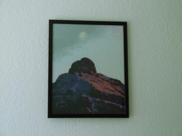 Diamond Painting "Gitschen-Mond"