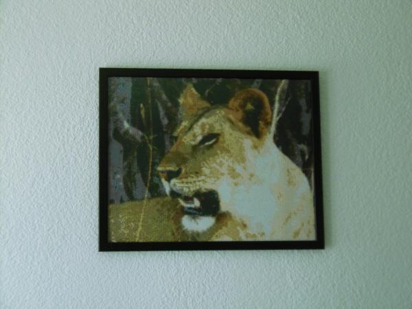 Diamond Painting "Löwin*