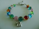 Armband Elefanten Perlen Bunt 1